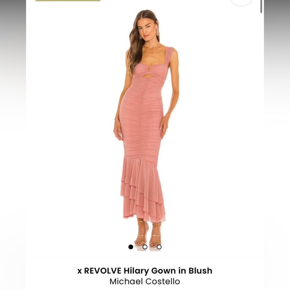 Michael Costello Blush Dress